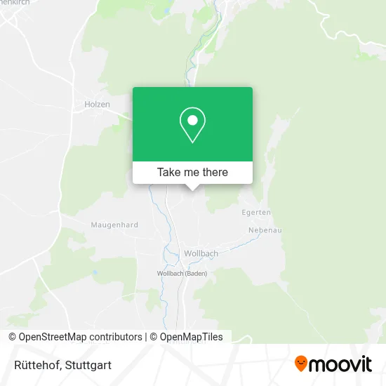 Rüttehof map