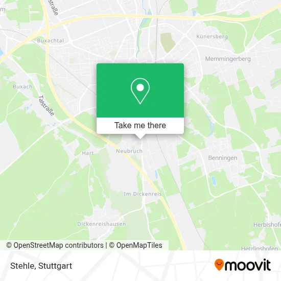 Stehle map