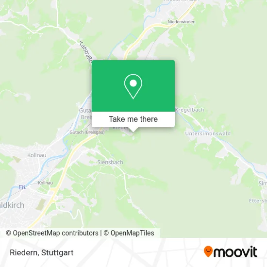 Riedern map