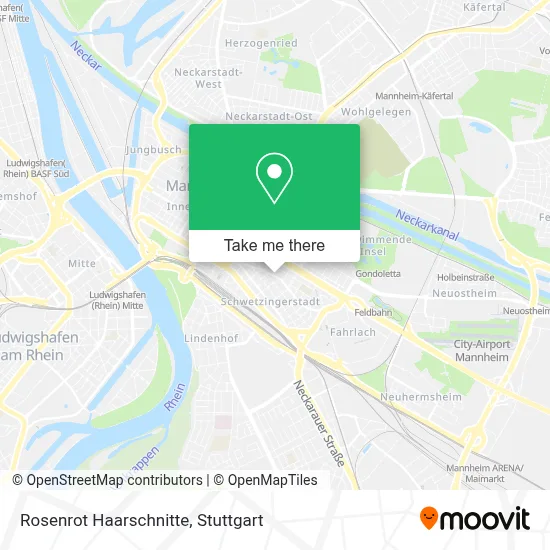 Rosenrot Haarschnitte map