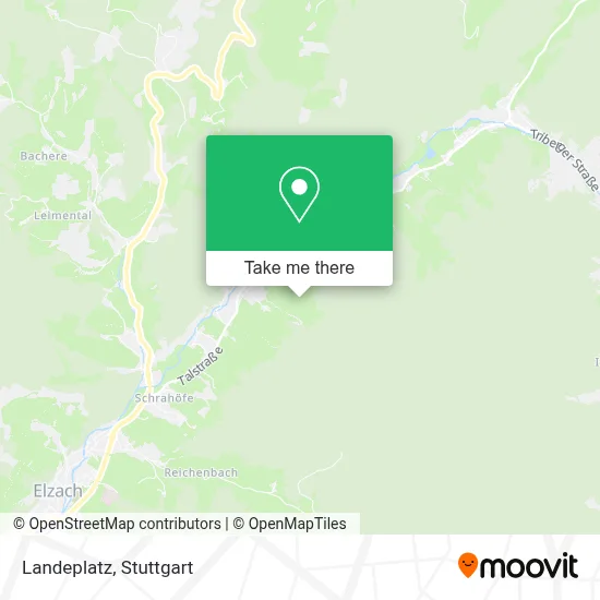 Landeplatz map