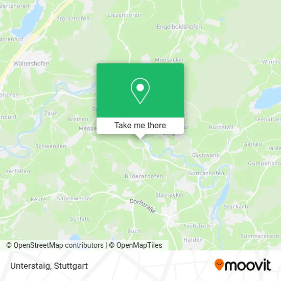 Unterstaig map