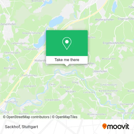 Sackhof map