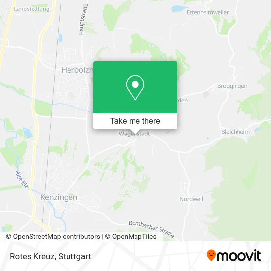 Rotes Kreuz map