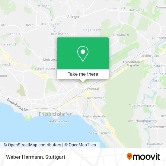 Weber Hermann map
