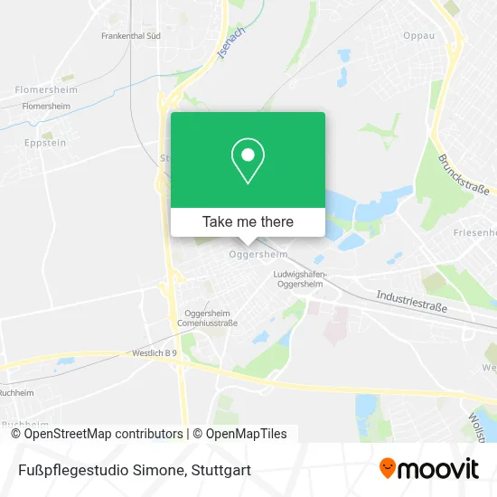 Fußpflegestudio Simone map