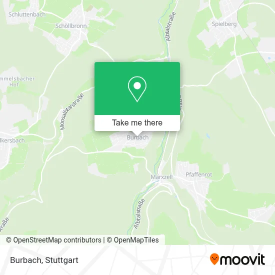Burbach map