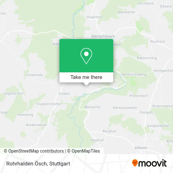 Rohrhalden Ösch map