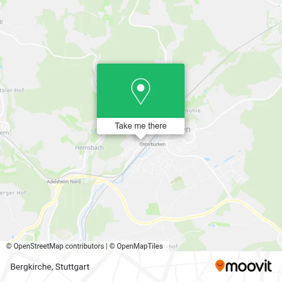 Bergkirche map