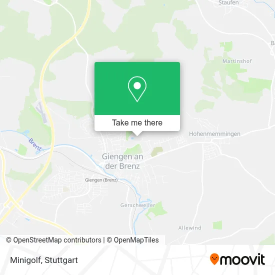 Minigolf map