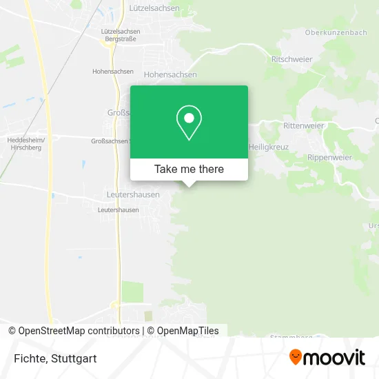 Fichte map
