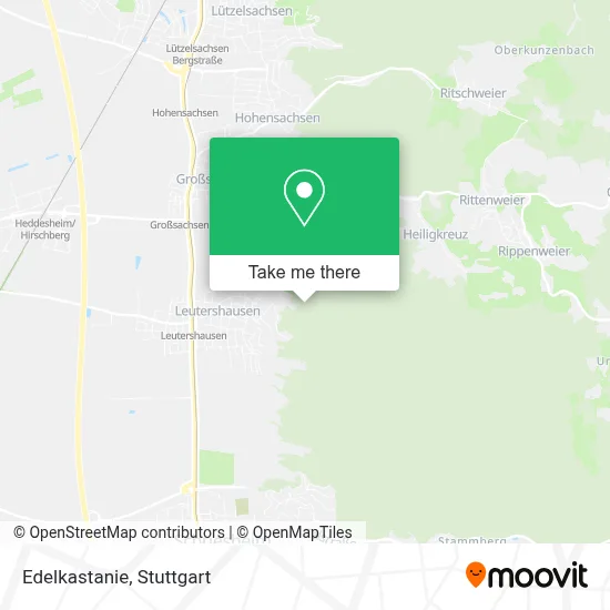 Edelkastanie map