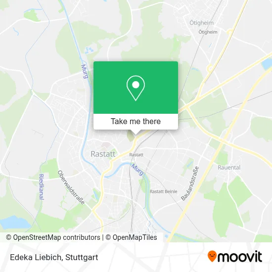 Edeka Liebich map