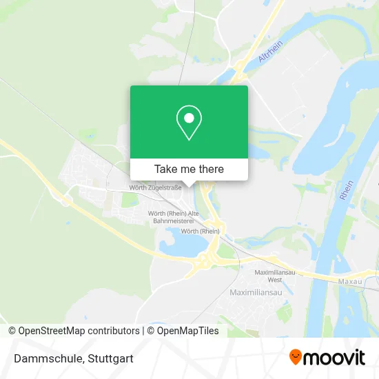 Dammschule map