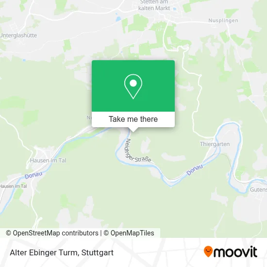 Alter Ebinger Turm map