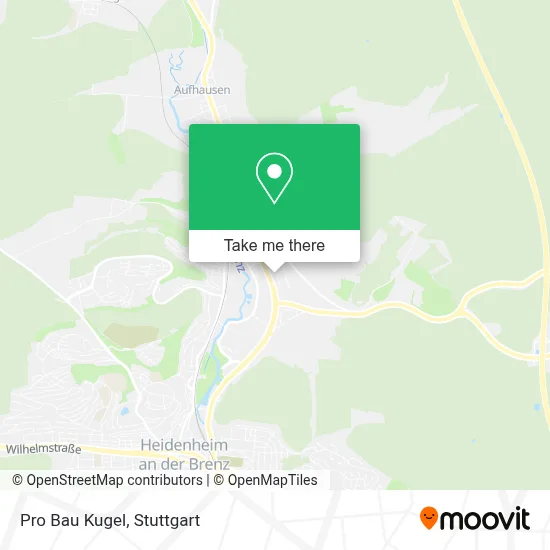 Pro Bau Kugel map