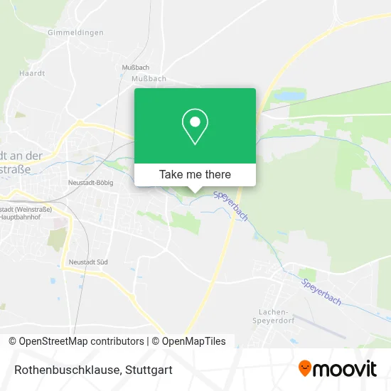 Rothenbuschklause map
