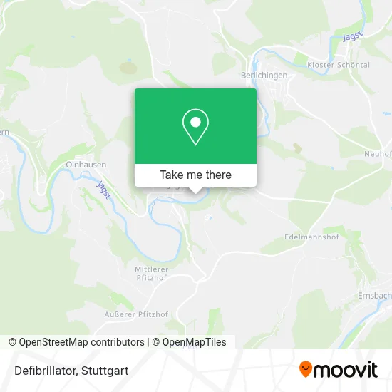 Defibrillator map
