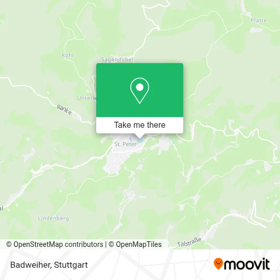 Badweiher map