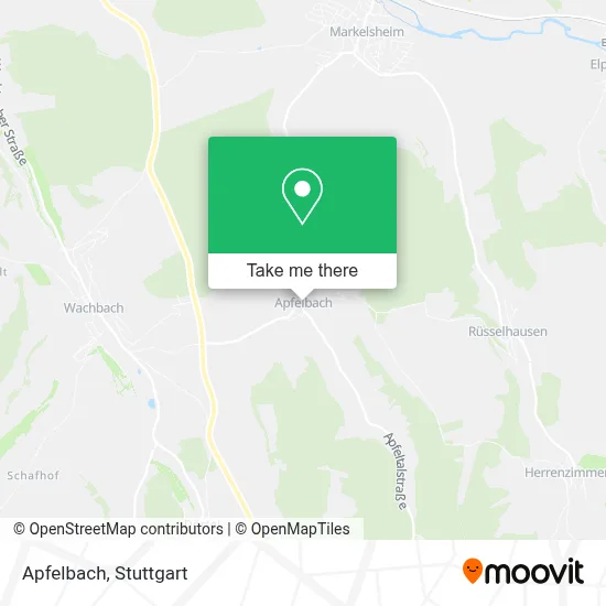 Apfelbach map