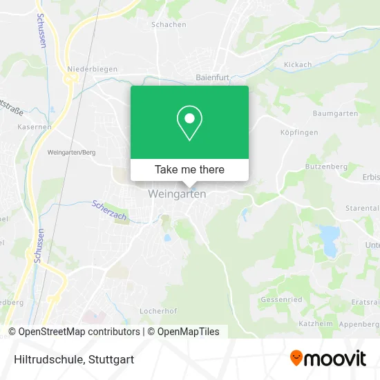 Hiltrudschule map