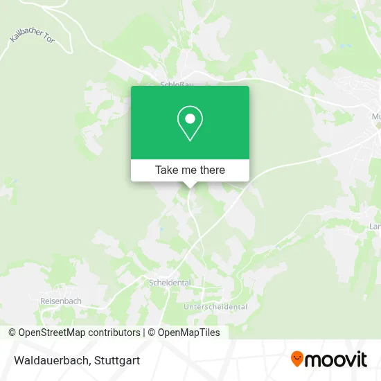 Waldauerbach map