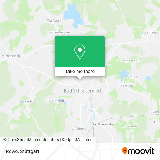 Rewe map