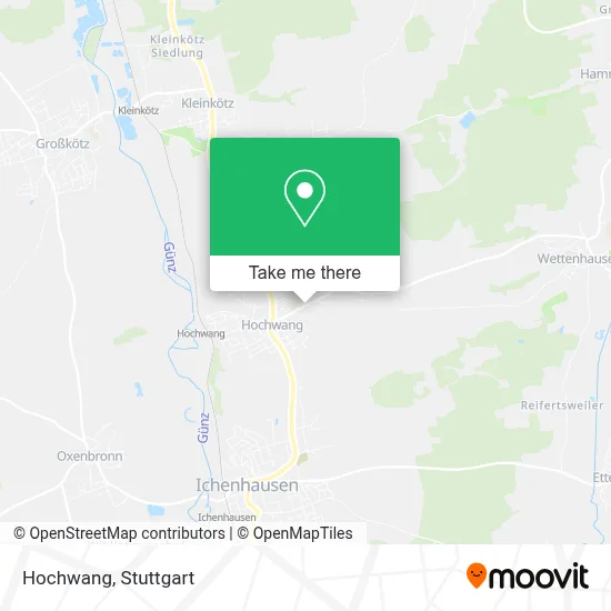 Hochwang map