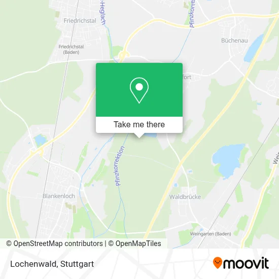Lochenwald map