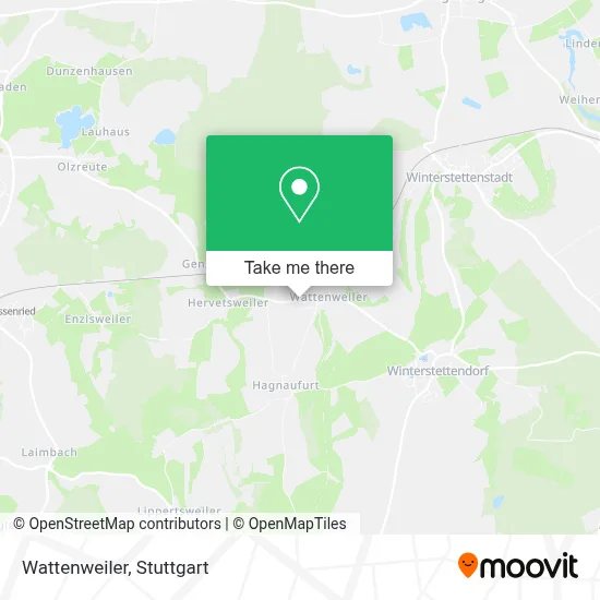 Wattenweiler map