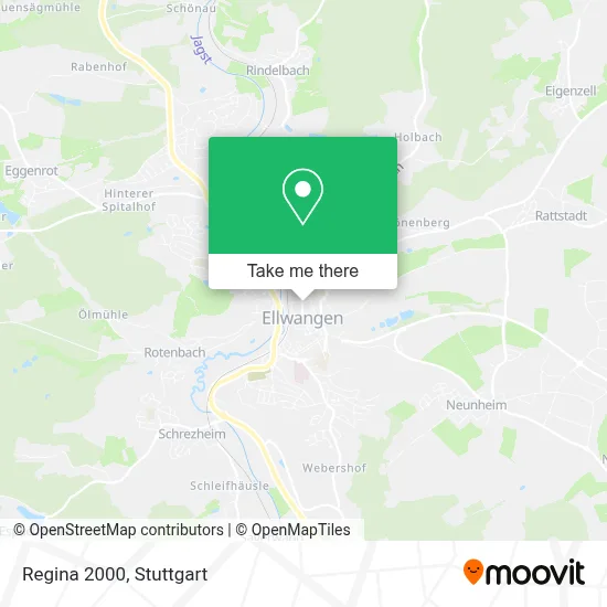 Regina 2000 map