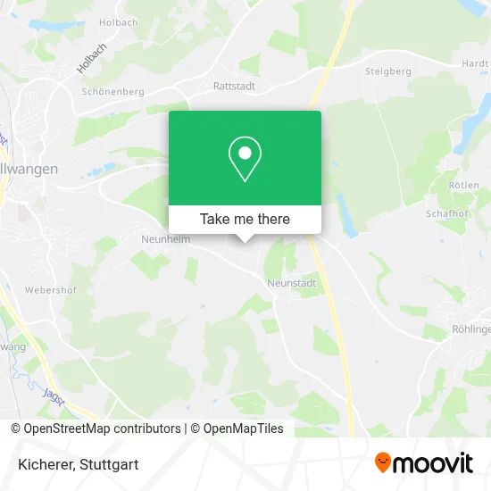 Kicherer map