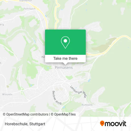 Horebschule map