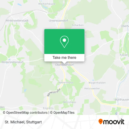 St. Michael map