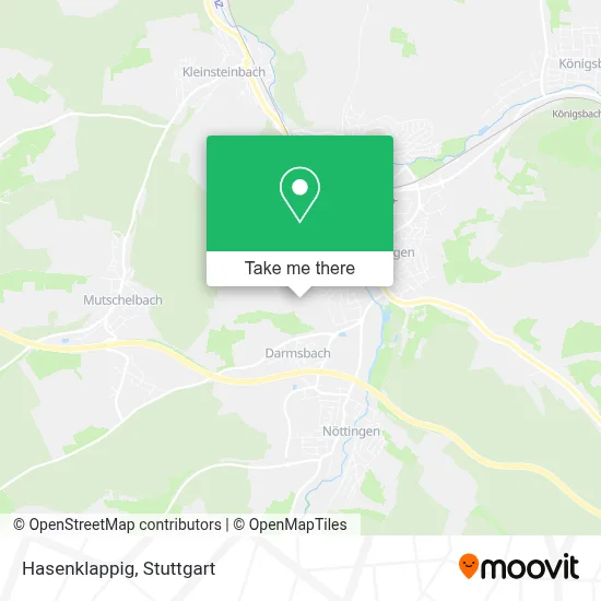 Hasenklappig map
