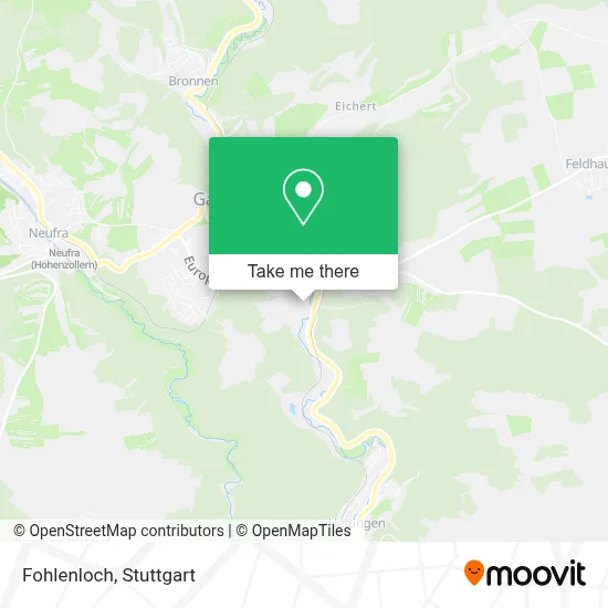 Fohlenloch map