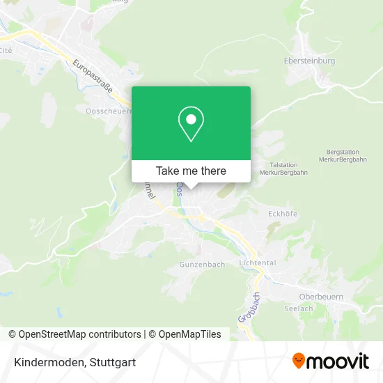 Kindermoden map