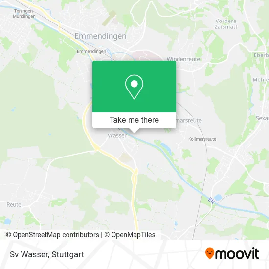 Sv Wasser map