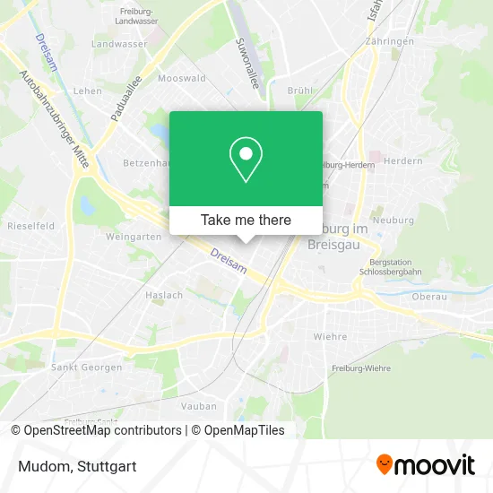 Mudom map