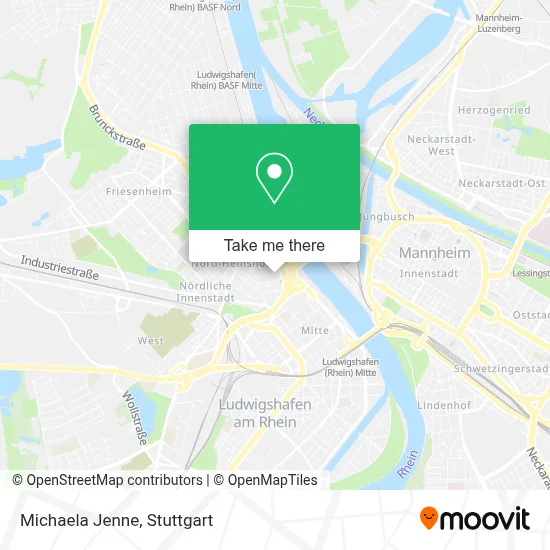Michaela Jenne map
