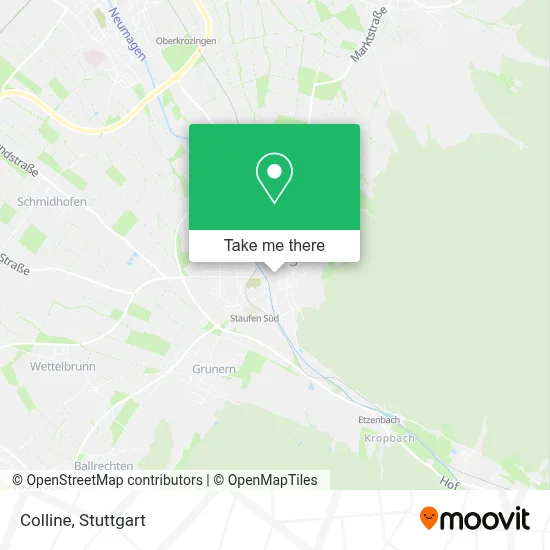 Colline map