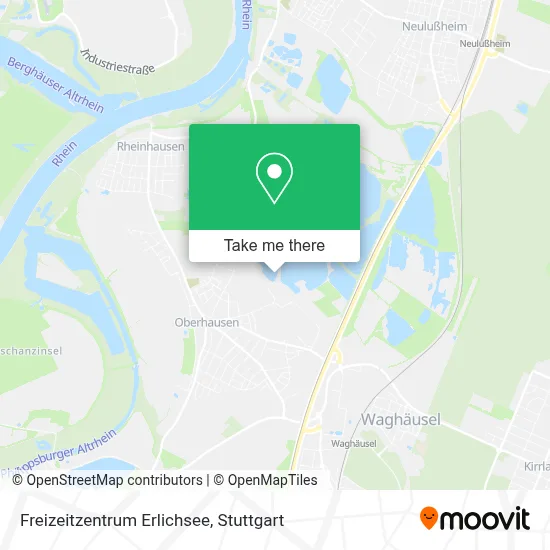 Freizeitzentrum Erlichsee map