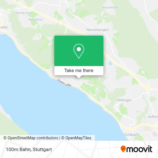 100m Bahn map