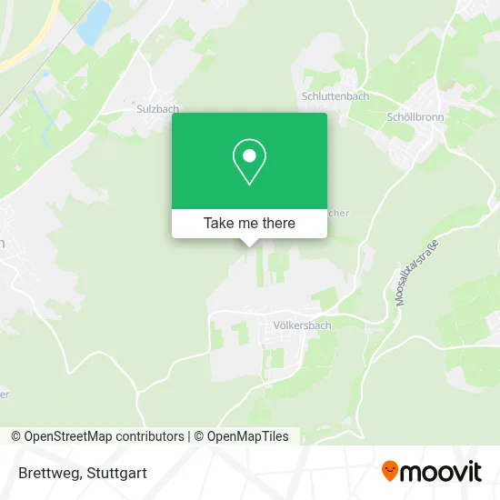 Brettweg map
