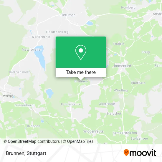 Brunnen map