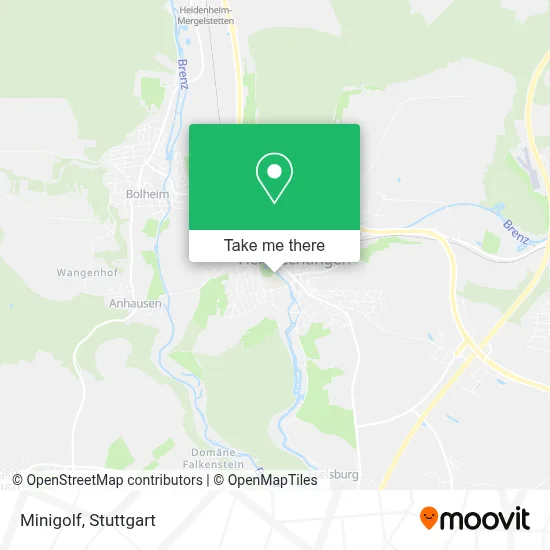 Minigolf map