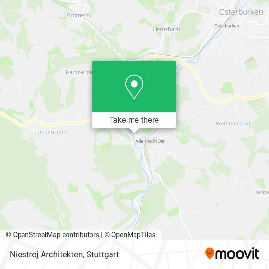 Niestroj Architekten map