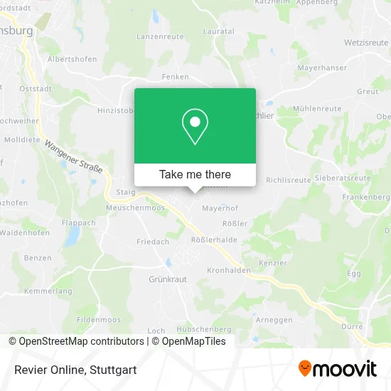 Revier Online map