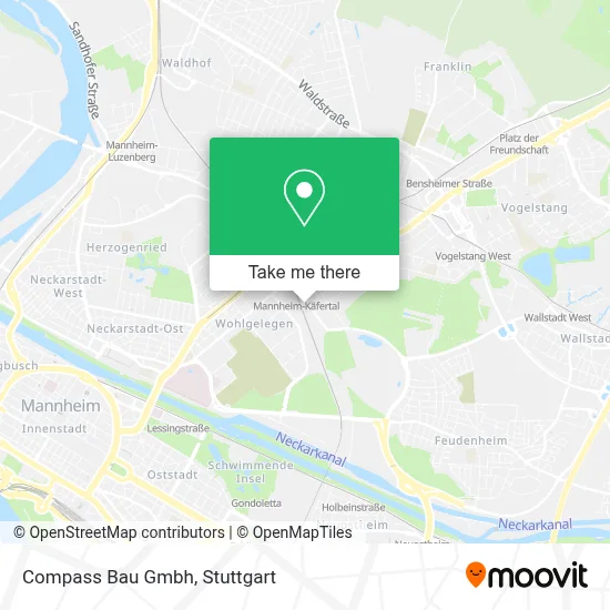 Compass Bau Gmbh map