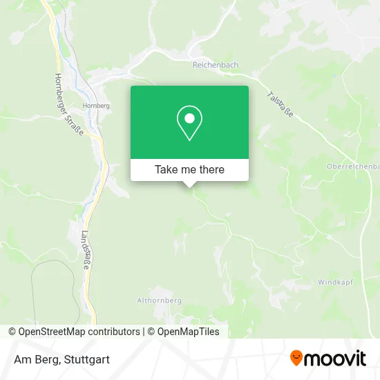 Am Berg map